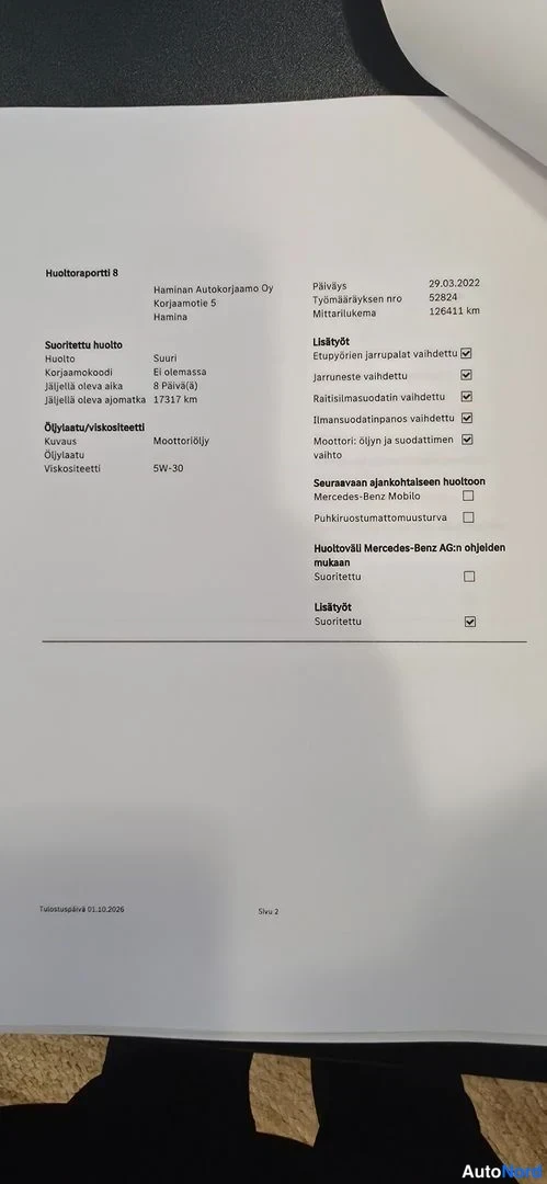 Harmaa Mercedes-Benz B 2011, kuva 25