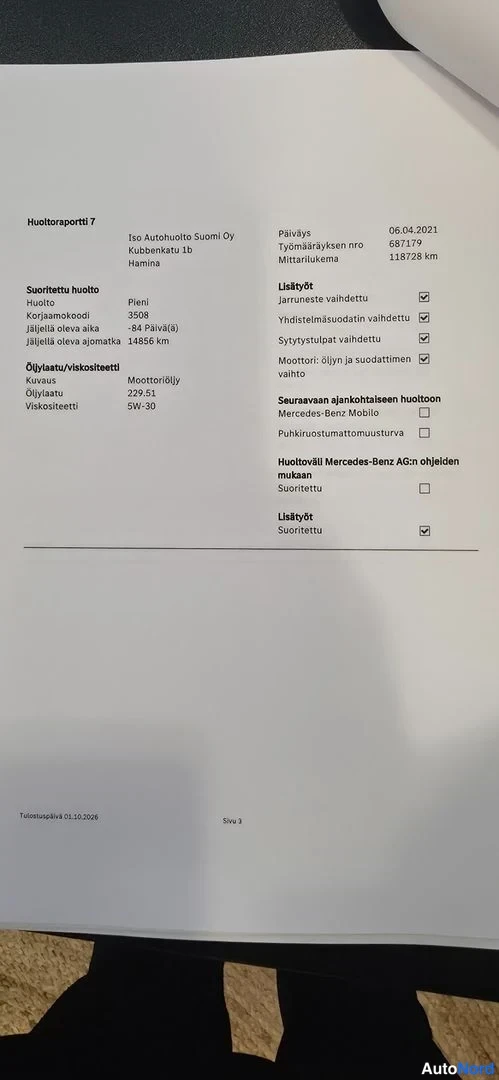 Harmaa Mercedes-Benz B 2011, kuva 26