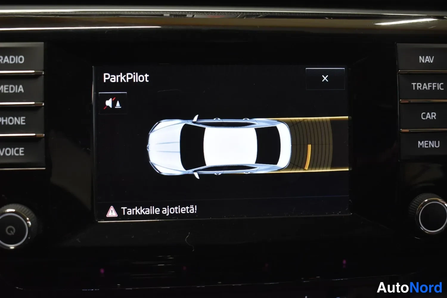 Harmaa Skoda Superb 2015, yksityiskohta, kuva 20