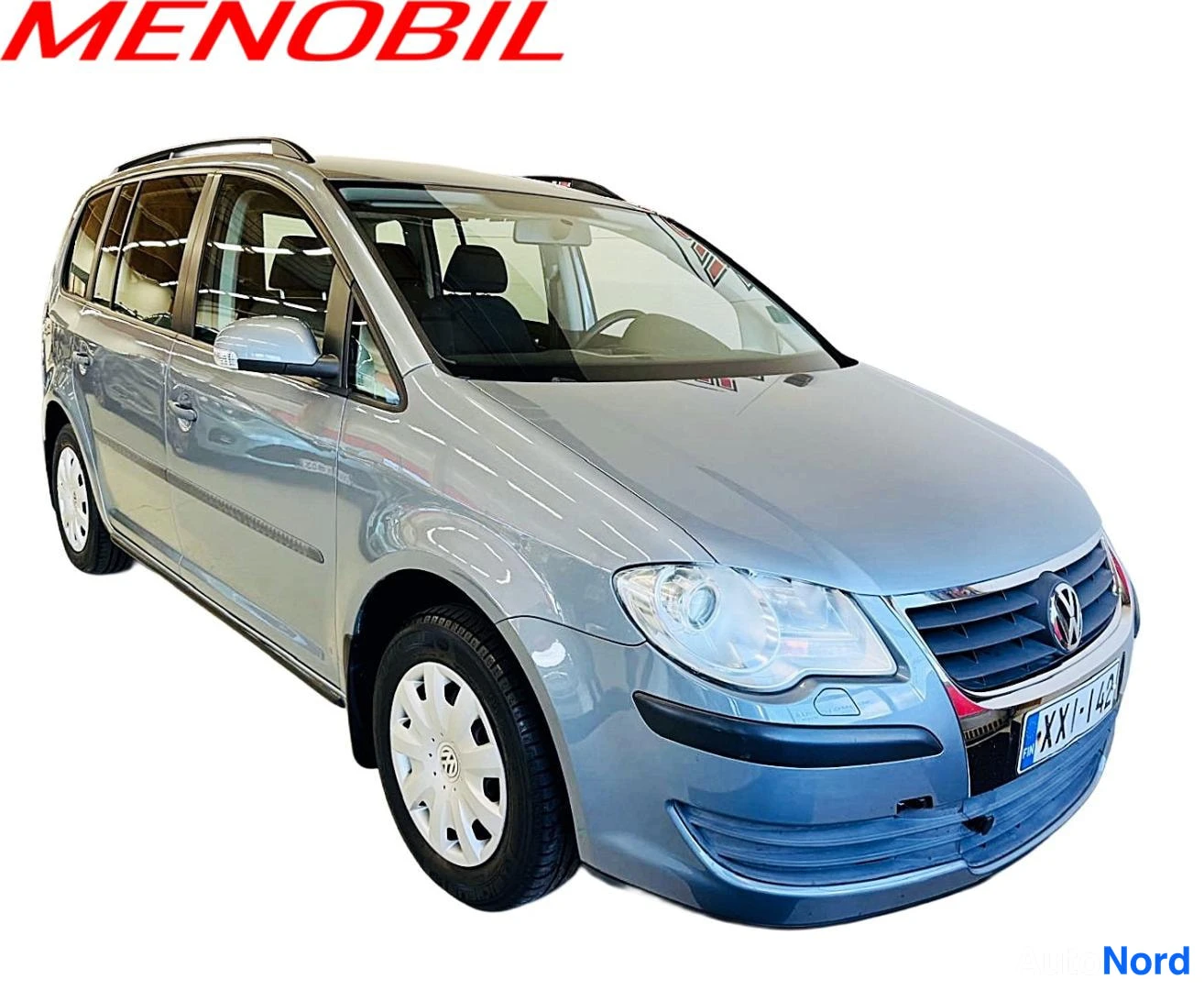 Hopea Volkswagen Touran 2008, etuviisto, keula oikealle, kuva 2
