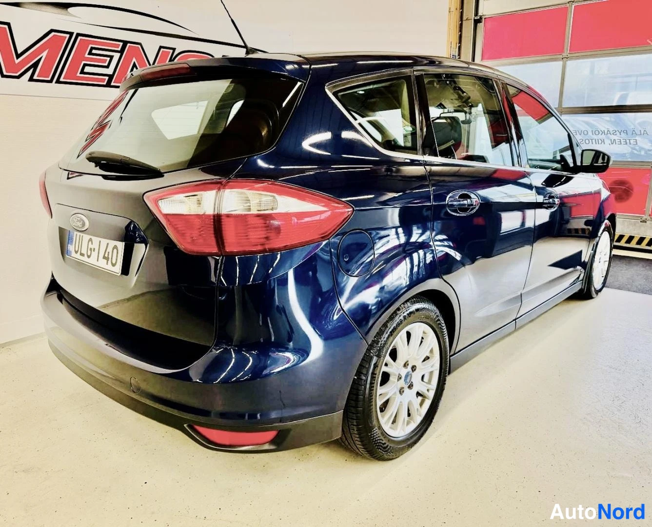 Blue Ford C-Max 2011, rear three-quarter, photo 7
