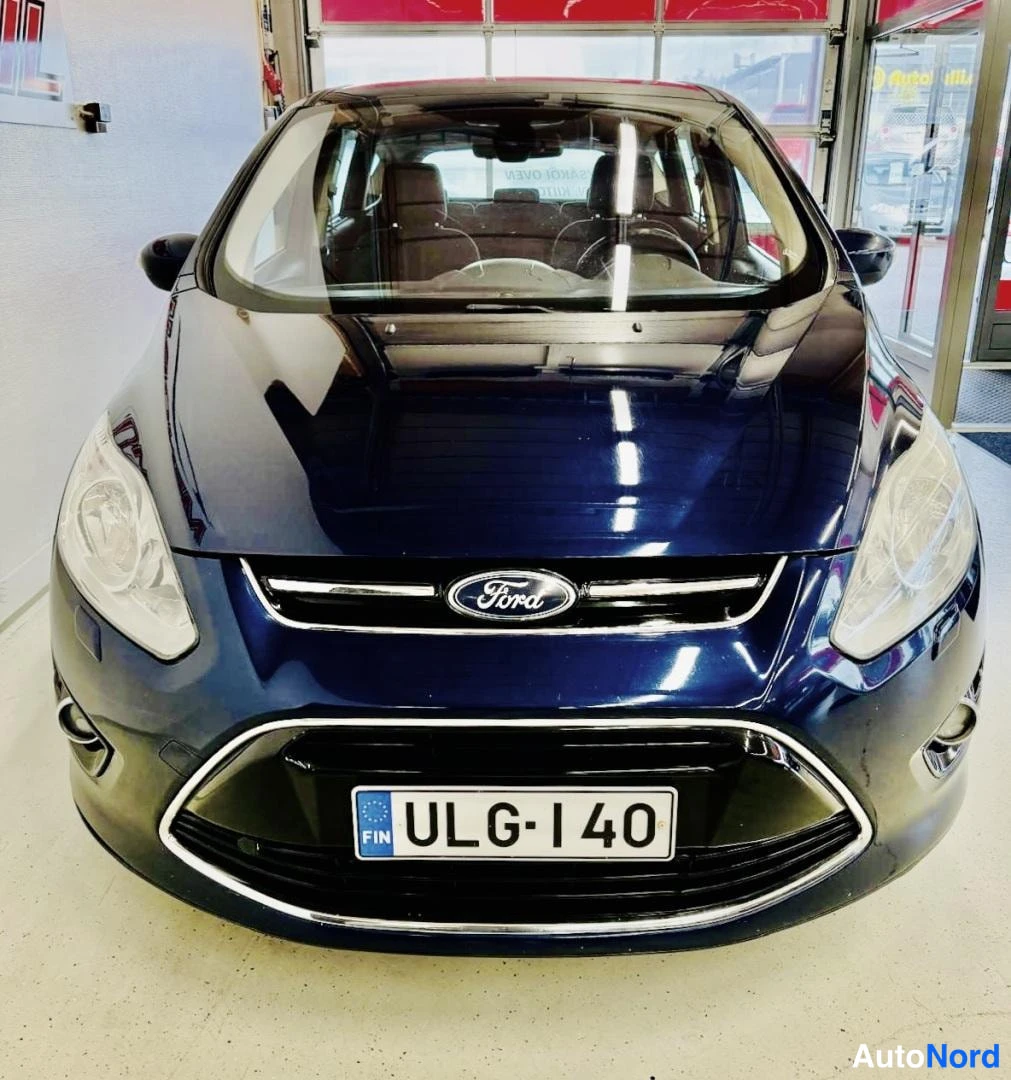 Blue Ford C-Max 2011, front, photo 3