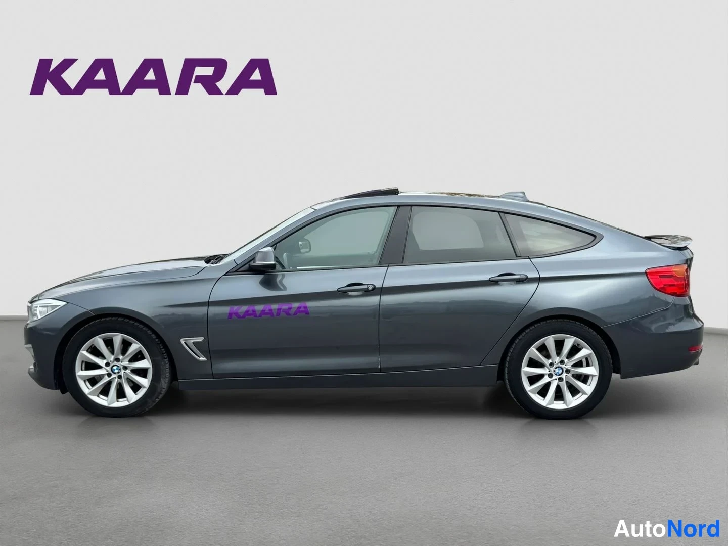 Harmaa BMW 320d 2014, sivulta, kuva 6