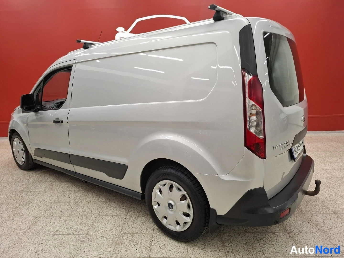 Silver Ford Transit Connect 2016, rear three-quarter, photo 6