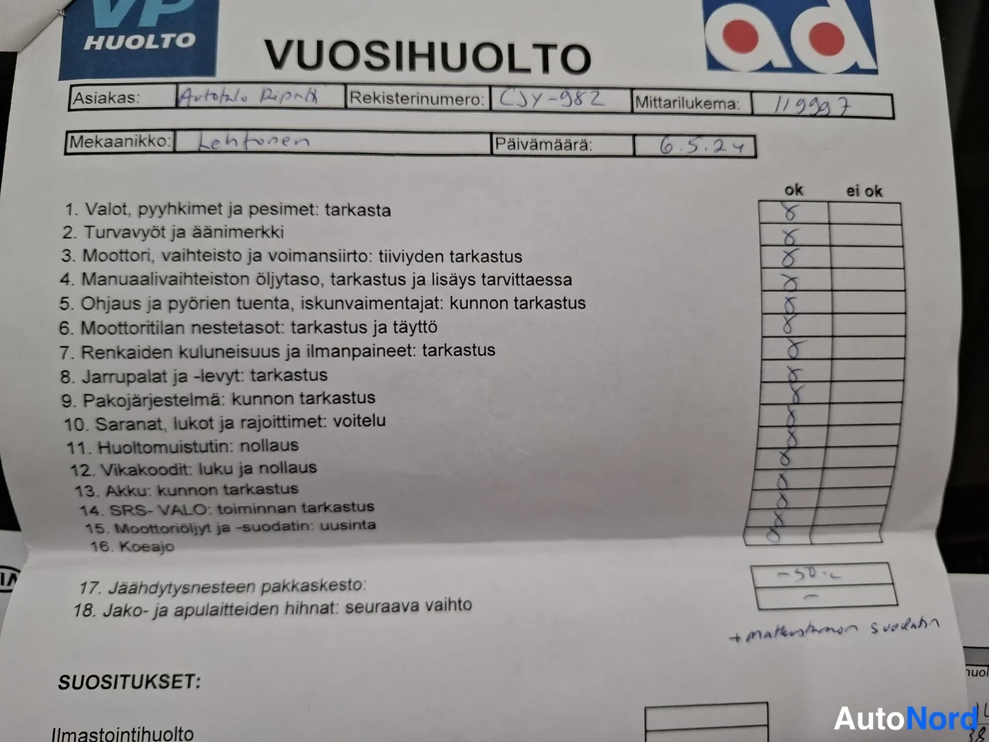 Punainen Kia Venga 2015, asiakirja, kuva 23