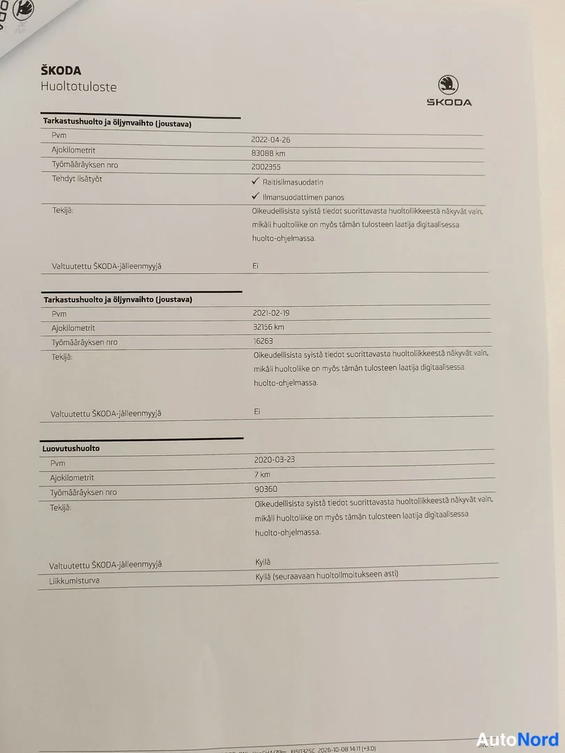 Harmaa Skoda Octavia 2020, kuva 28