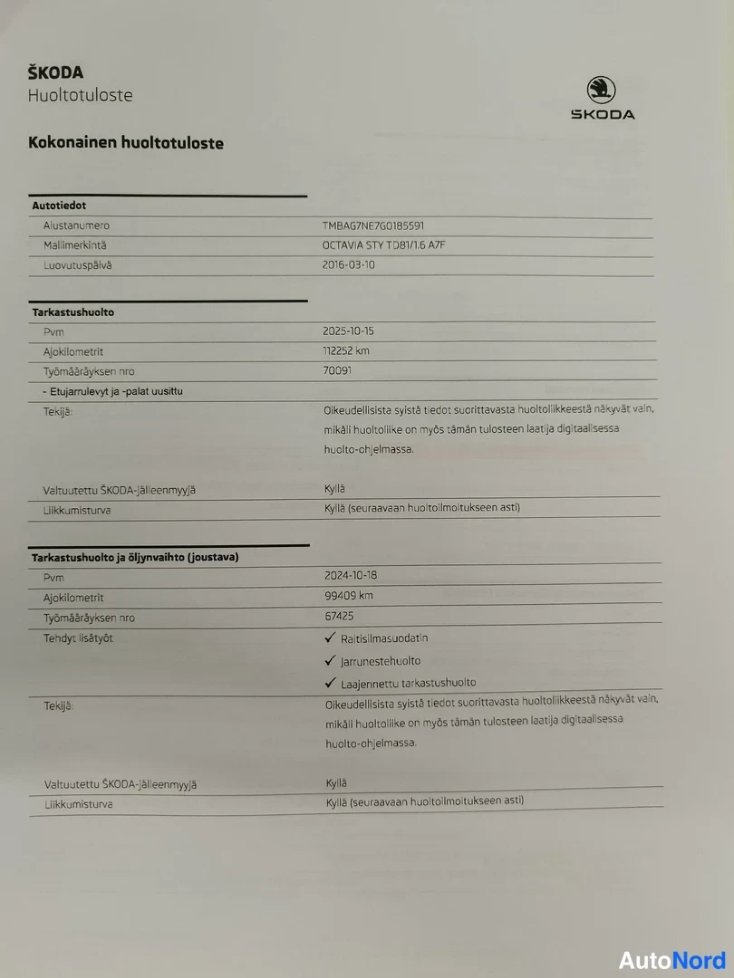 Musta Skoda Octavia 2016, kuva 28