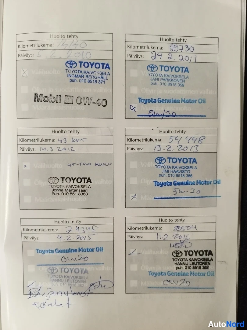 Musta Toyota Auris 2009, kuva 19