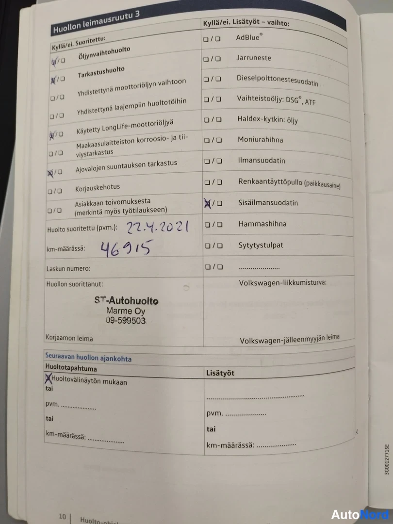 Valkoinen Volkswagen Golf Variant 2017, kuva 24