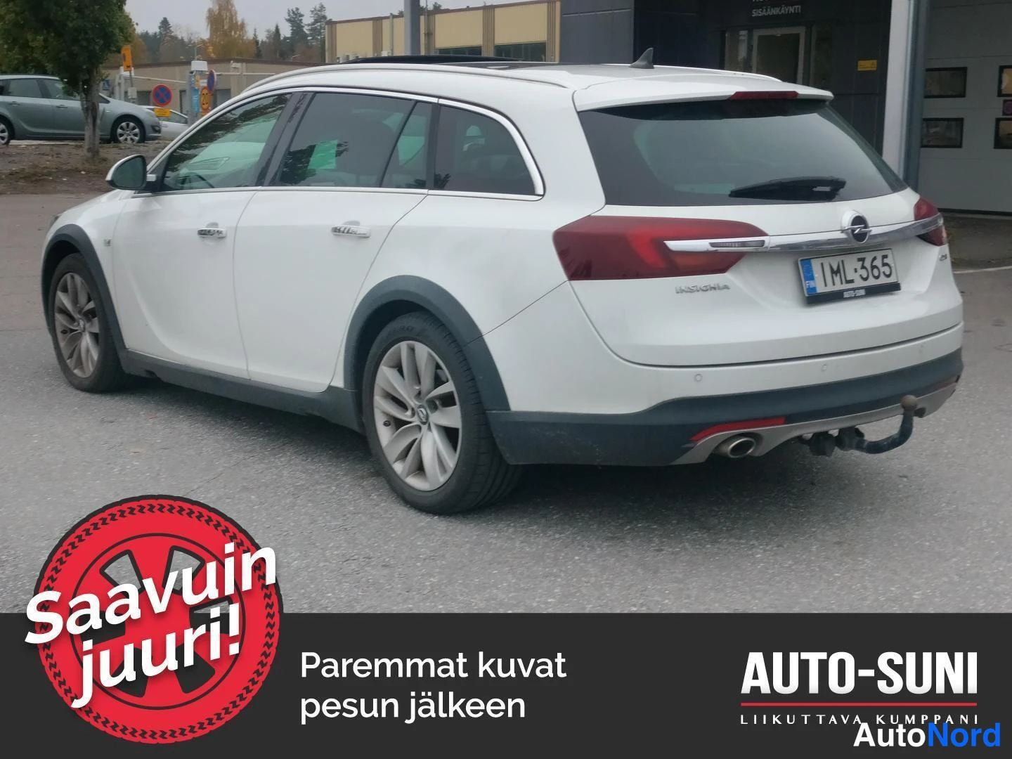 Opel Insignia 2016, takaviisto, kuva 4