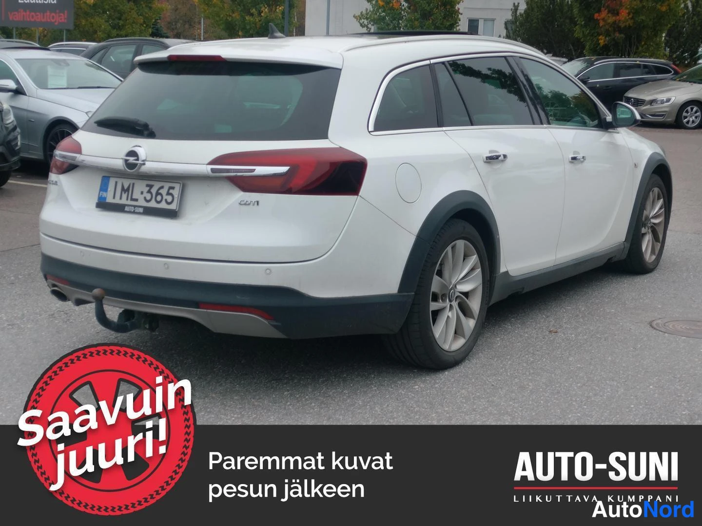 Opel Insignia 2016, takaviisto, kuva 5