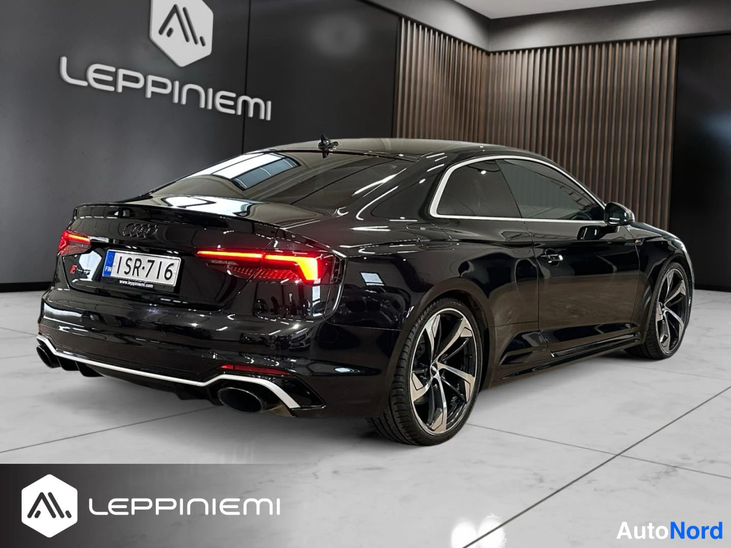 Musta Audi RS5 2018, takaviisto, kuva 7
