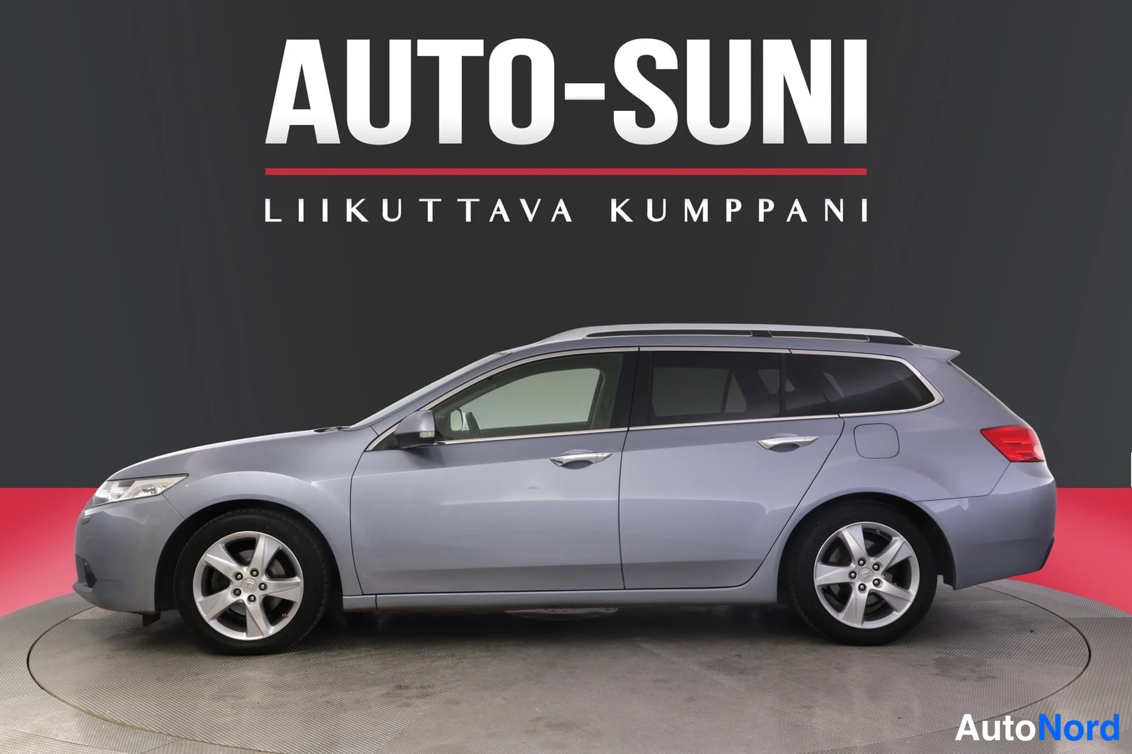 Harmaa Honda Accord 2014, takaviisto, kuva 4