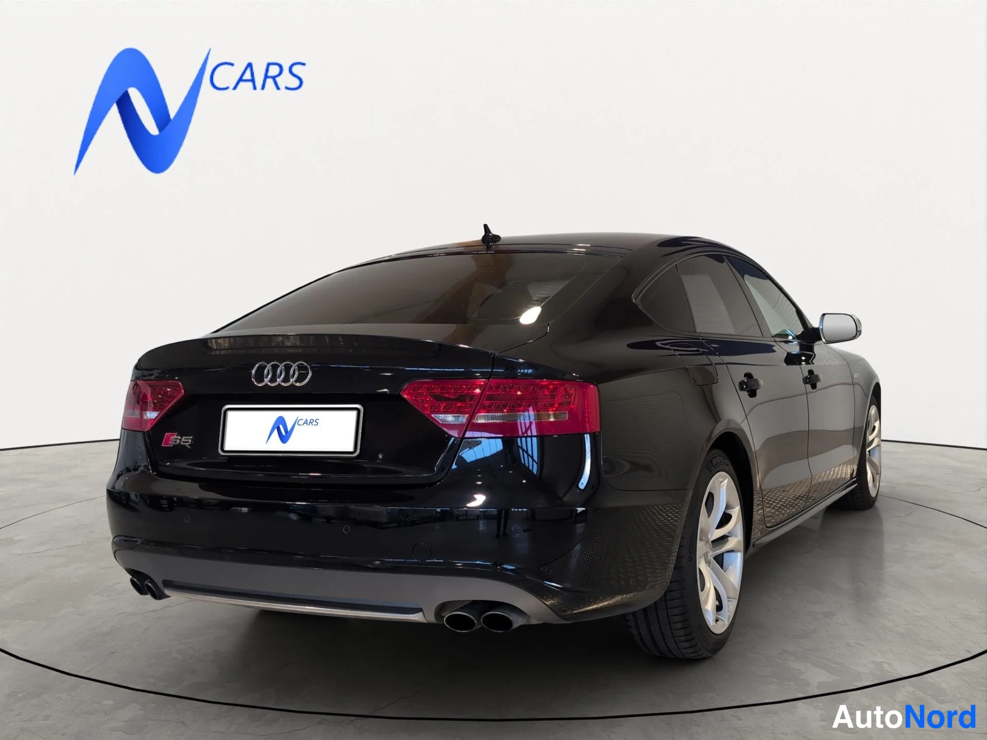 Sininen Audi S5 2010, takaviisto, kuva 7