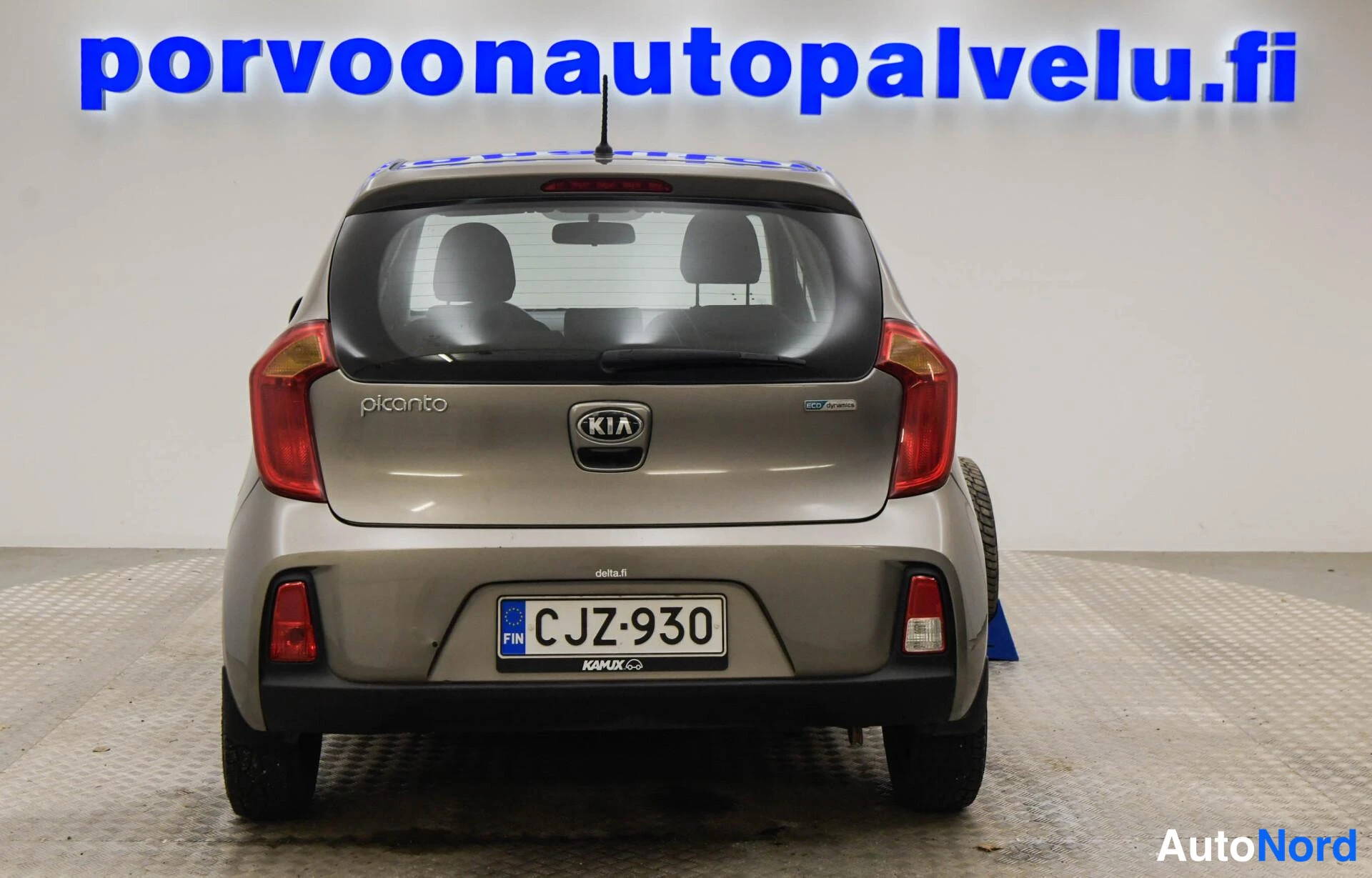 Harmaa Kia Picanto 2015, takaa, kuva 8
