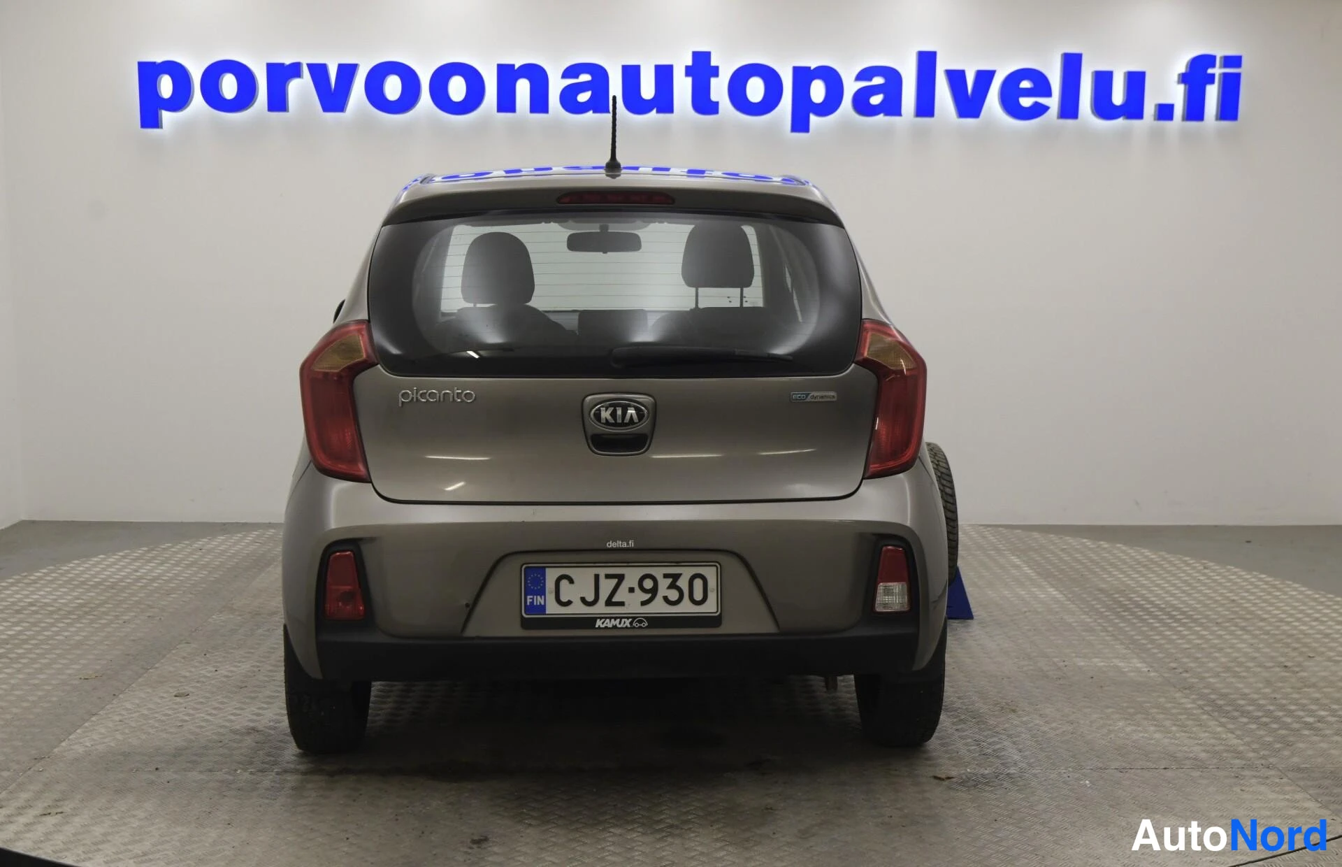 Harmaa Kia Picanto 2015, takaa, kuva 8