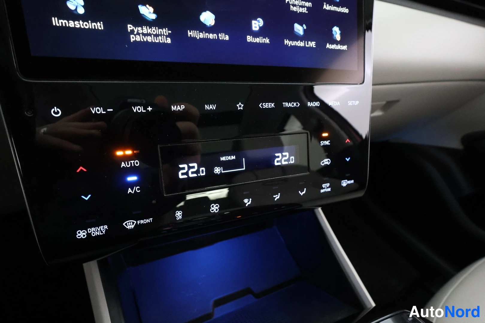 Punainen Hyundai Tucson 2022, yksityiskohta, kuva 22
