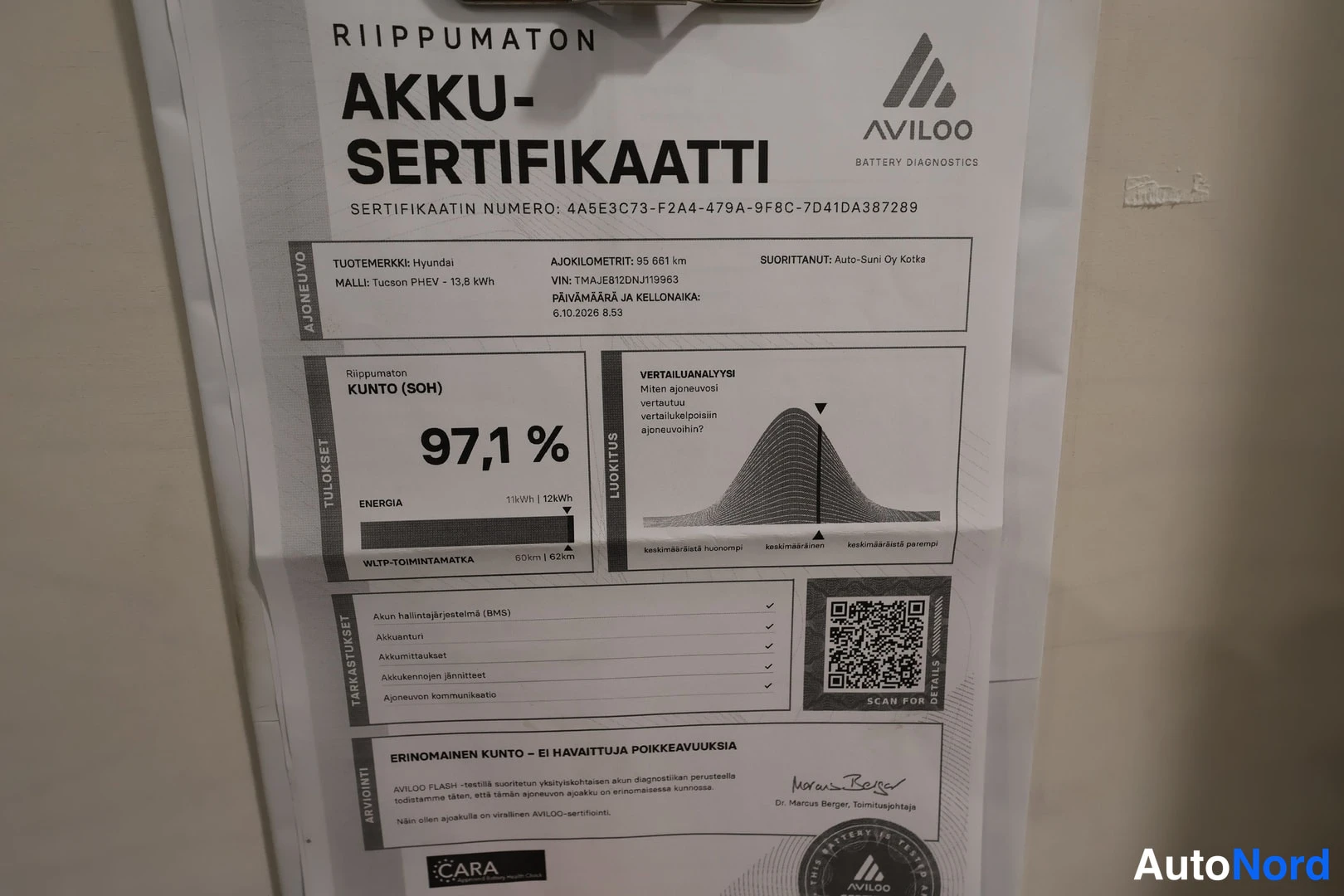 Punainen Hyundai Tucson 2022, asiakirja, kuva 39