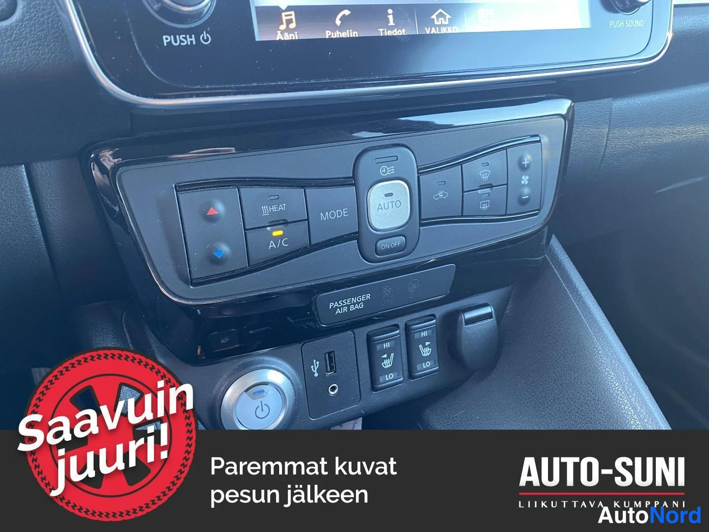 Musta Nissan Leaf 2019, kuva 14