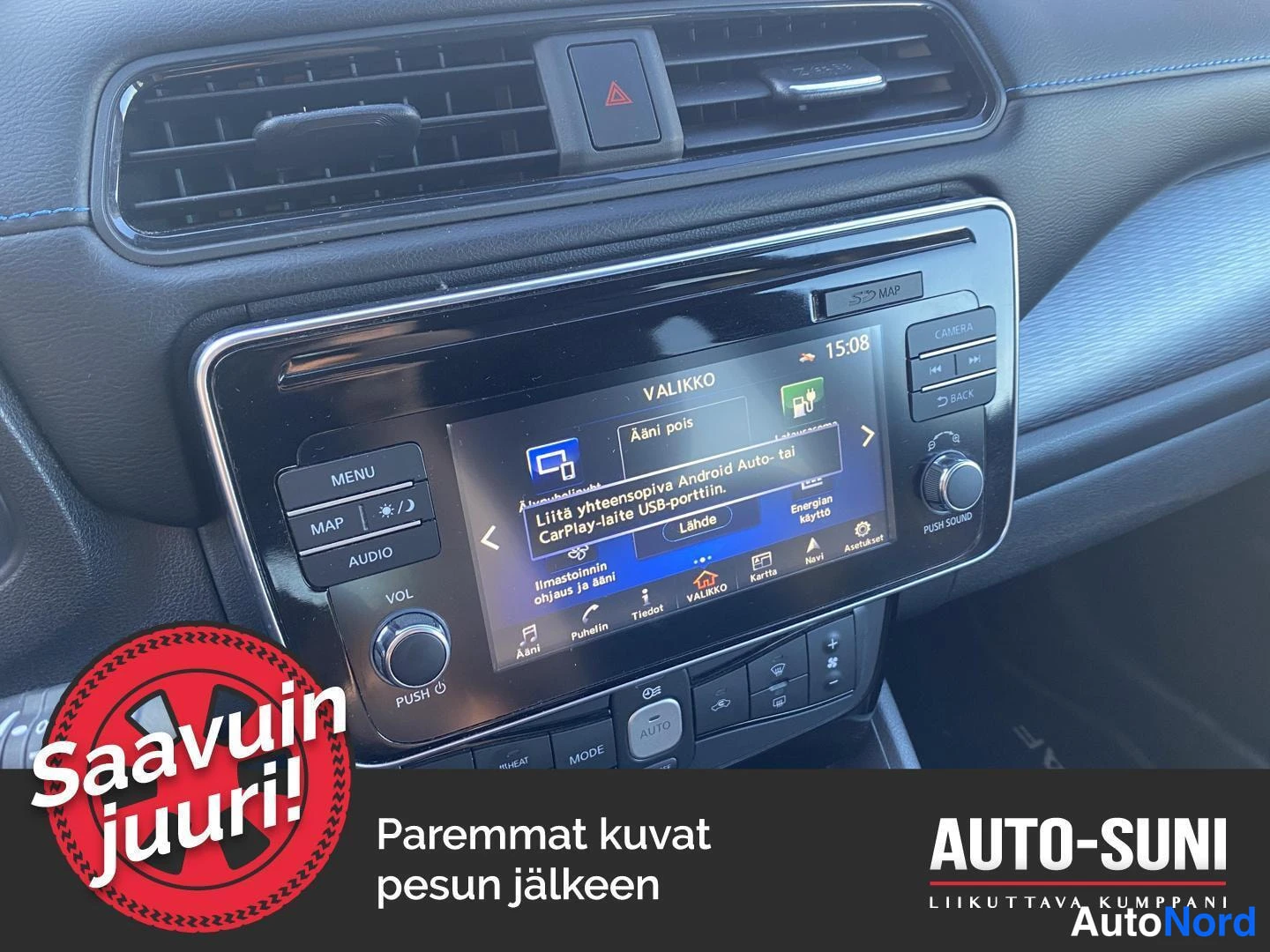 Musta Nissan Leaf 2019, kuva 13