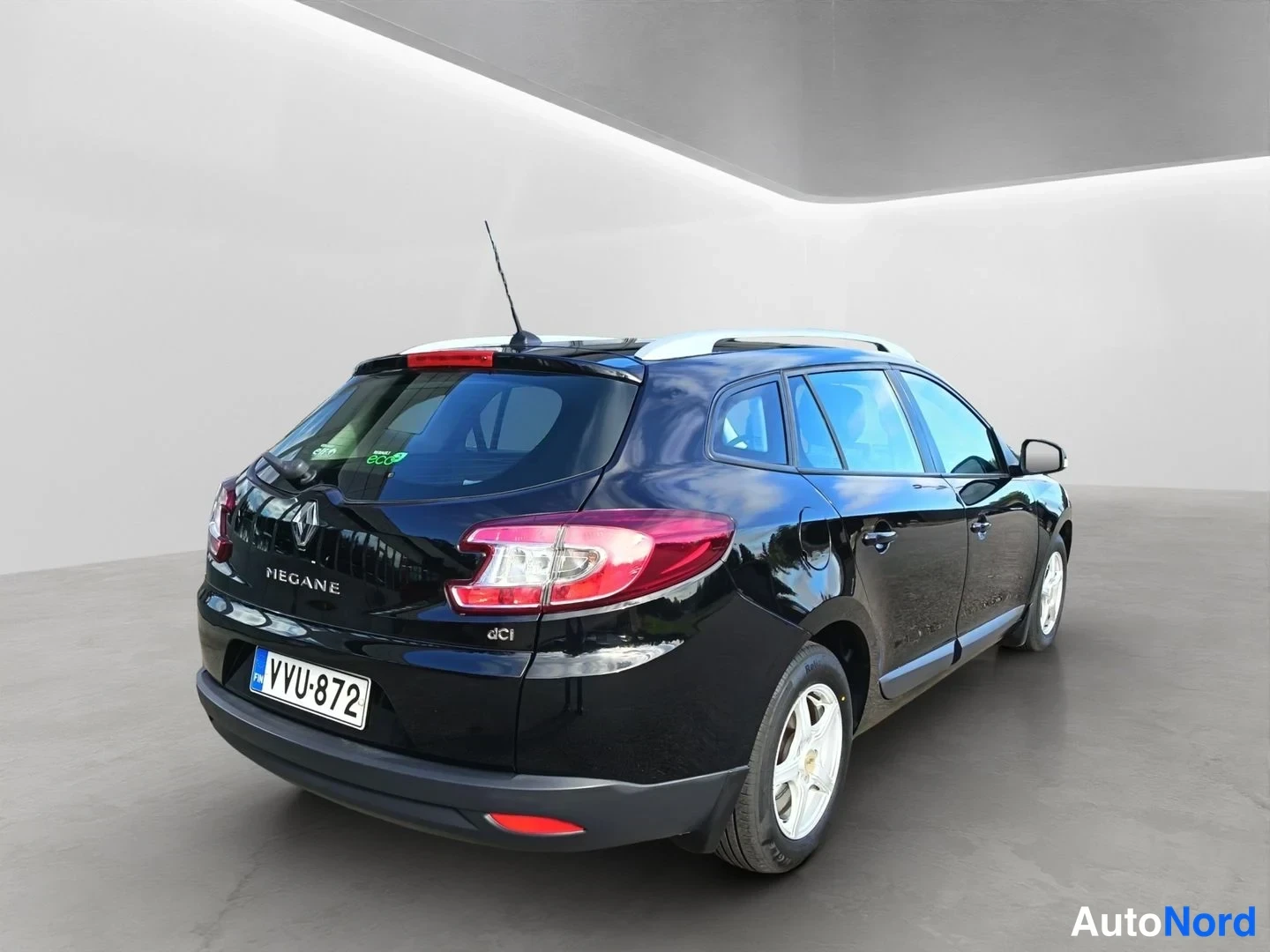 Musta Renault Megane 2012, takaviisto, kuva 20