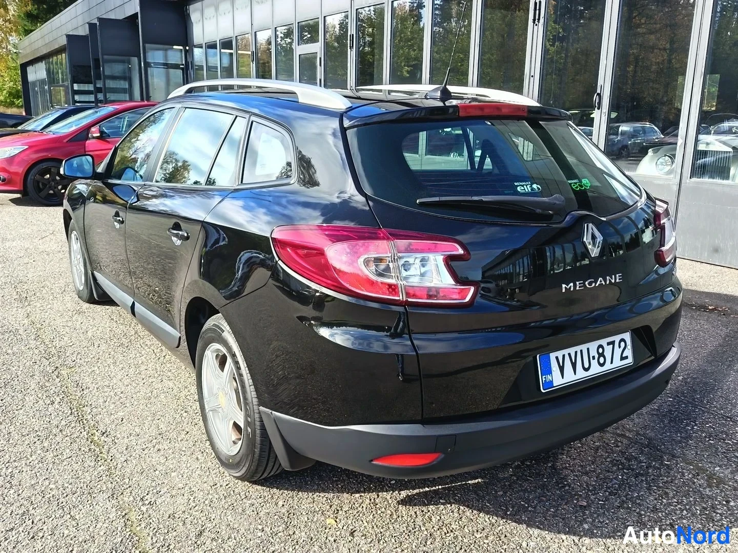Musta Renault Megane 2012, takaviisto, kuva 19