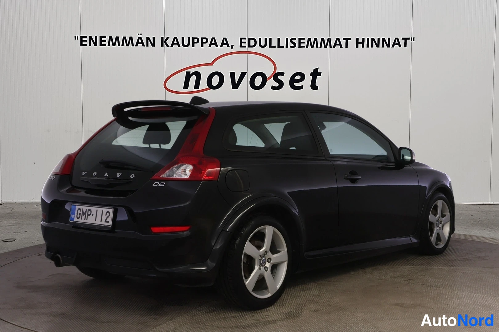 Musta Volvo C30 2012, takaviisto, kuva 9