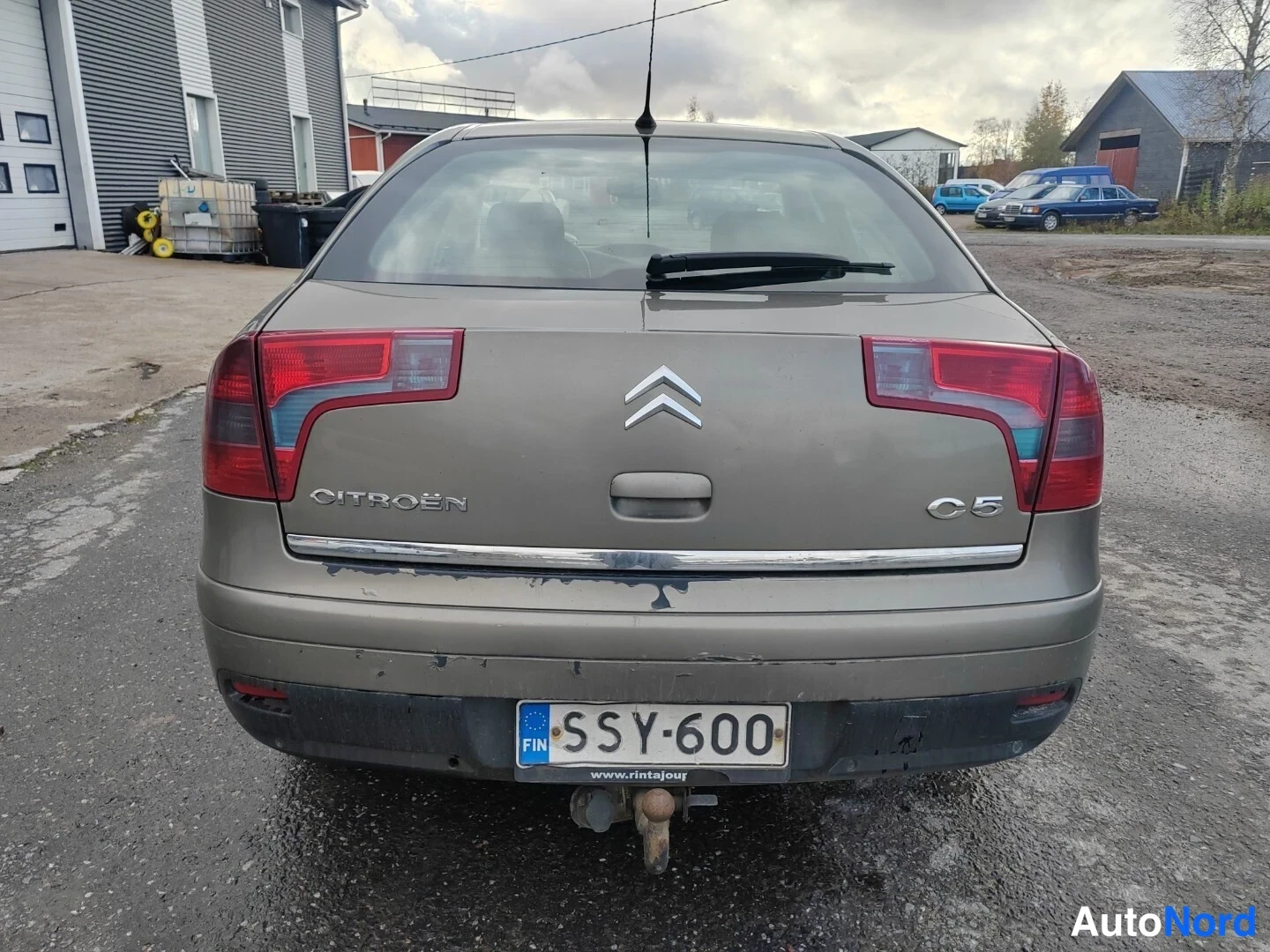 Beige Citroen C5 2007, takaa, kuva 8