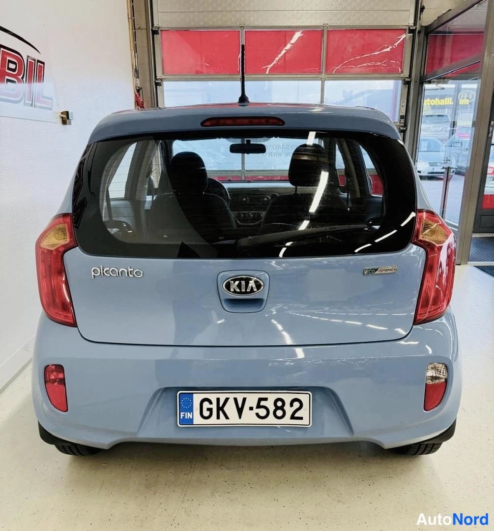 Blue Kia Picanto 2014, rear, photo 8