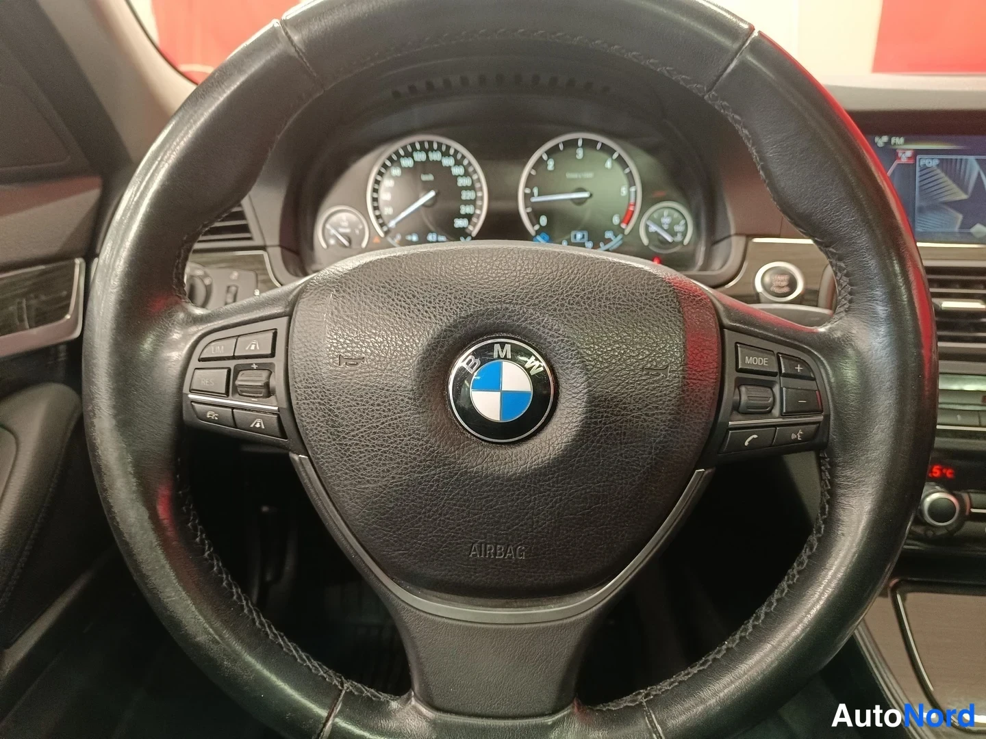Grey BMW 525d xDrive 2013, detail, photo 12