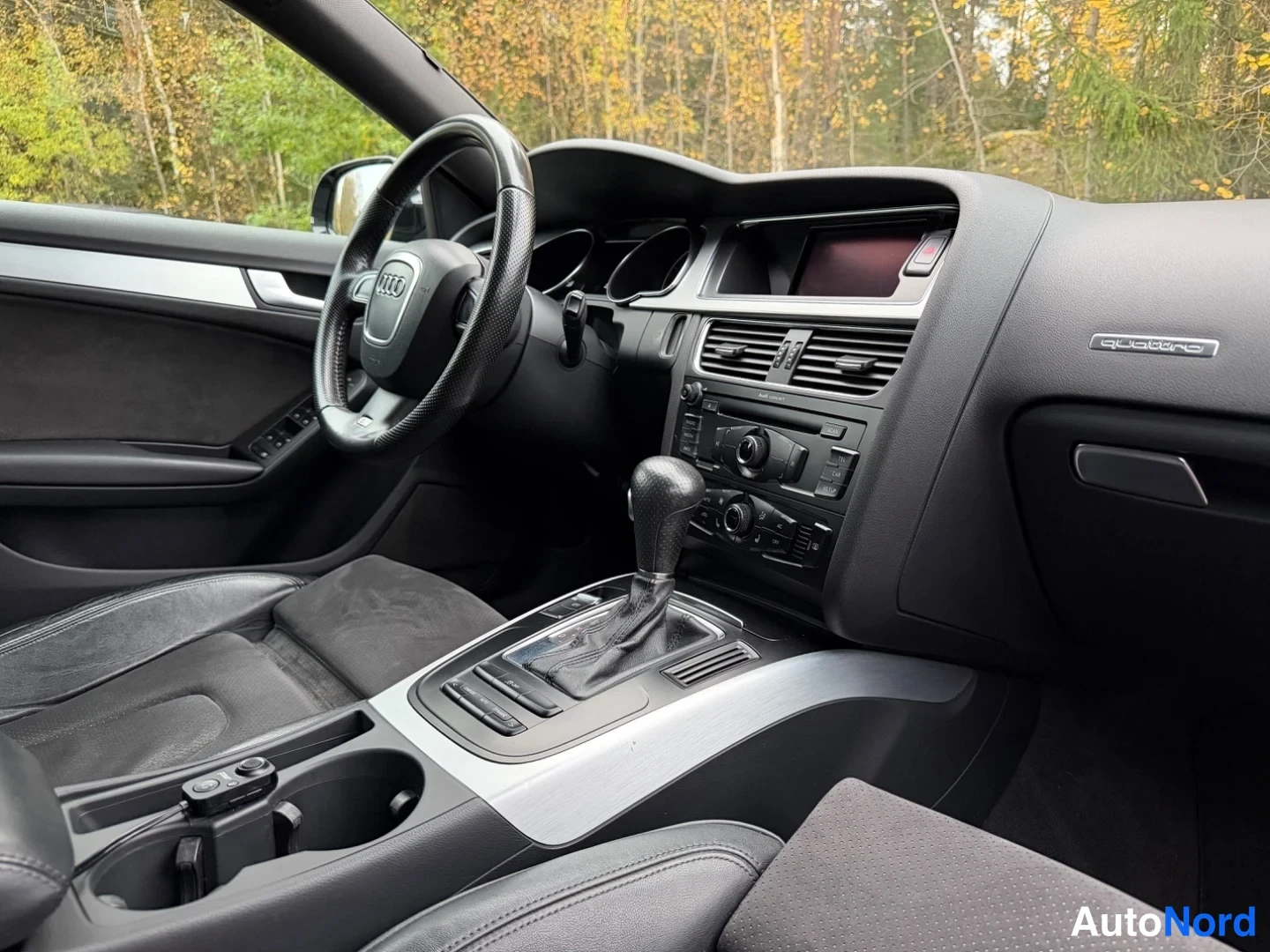 Musta Audi A5 Sportback 2011, yksityiskohta, kuva 16
