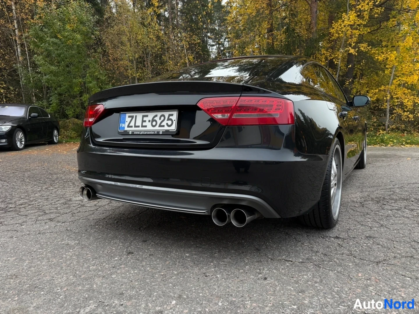 Musta Audi A5 Sportback 2011, takaa, kuva 13