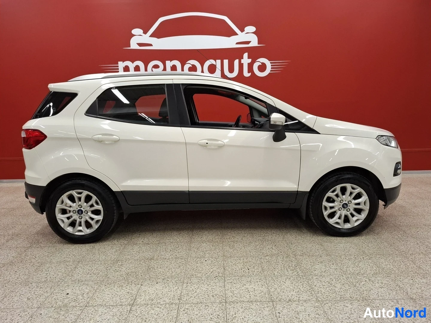 White Ford EcoSport 2017, side, photo 6