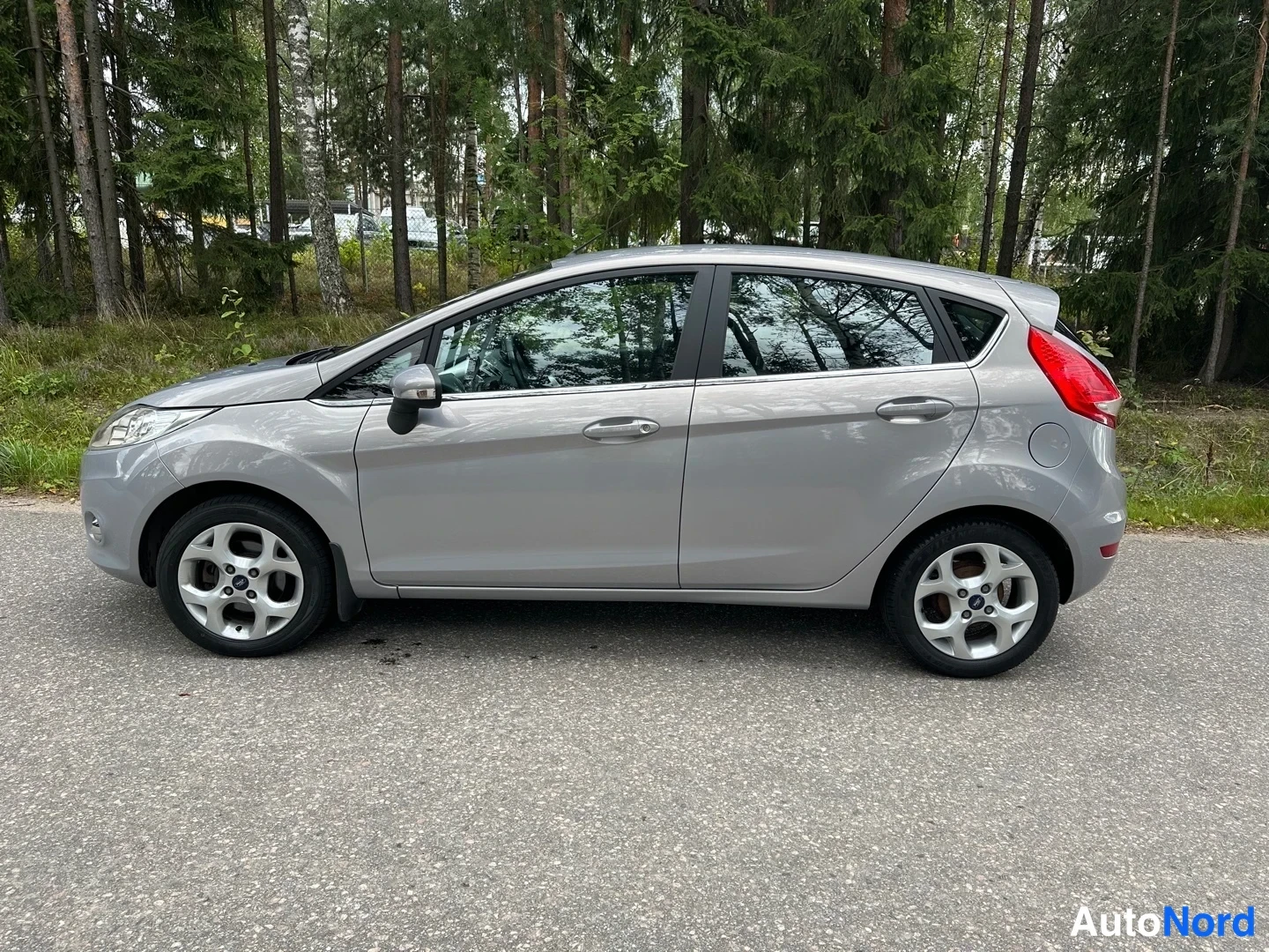 Grey Ford Fiesta 2011, side, photo 6