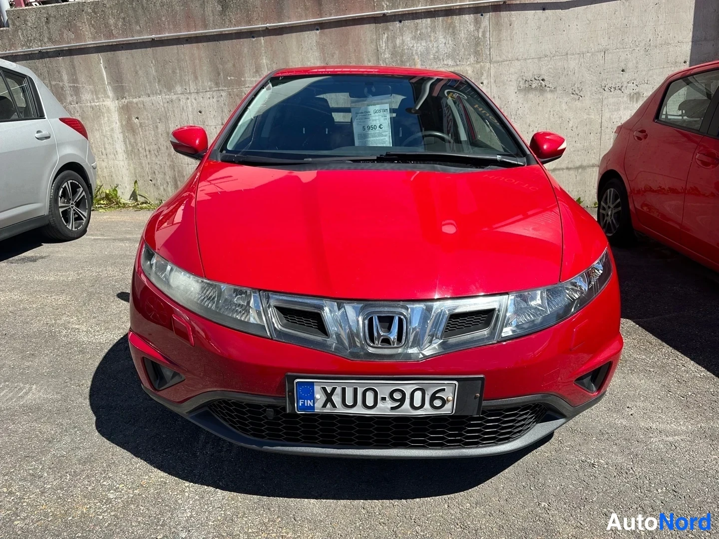 Red Honda Civic 2009, front, photo 5