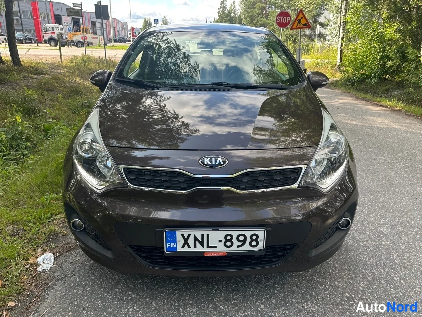 Brown Kia Rio 2015, front, photo 4