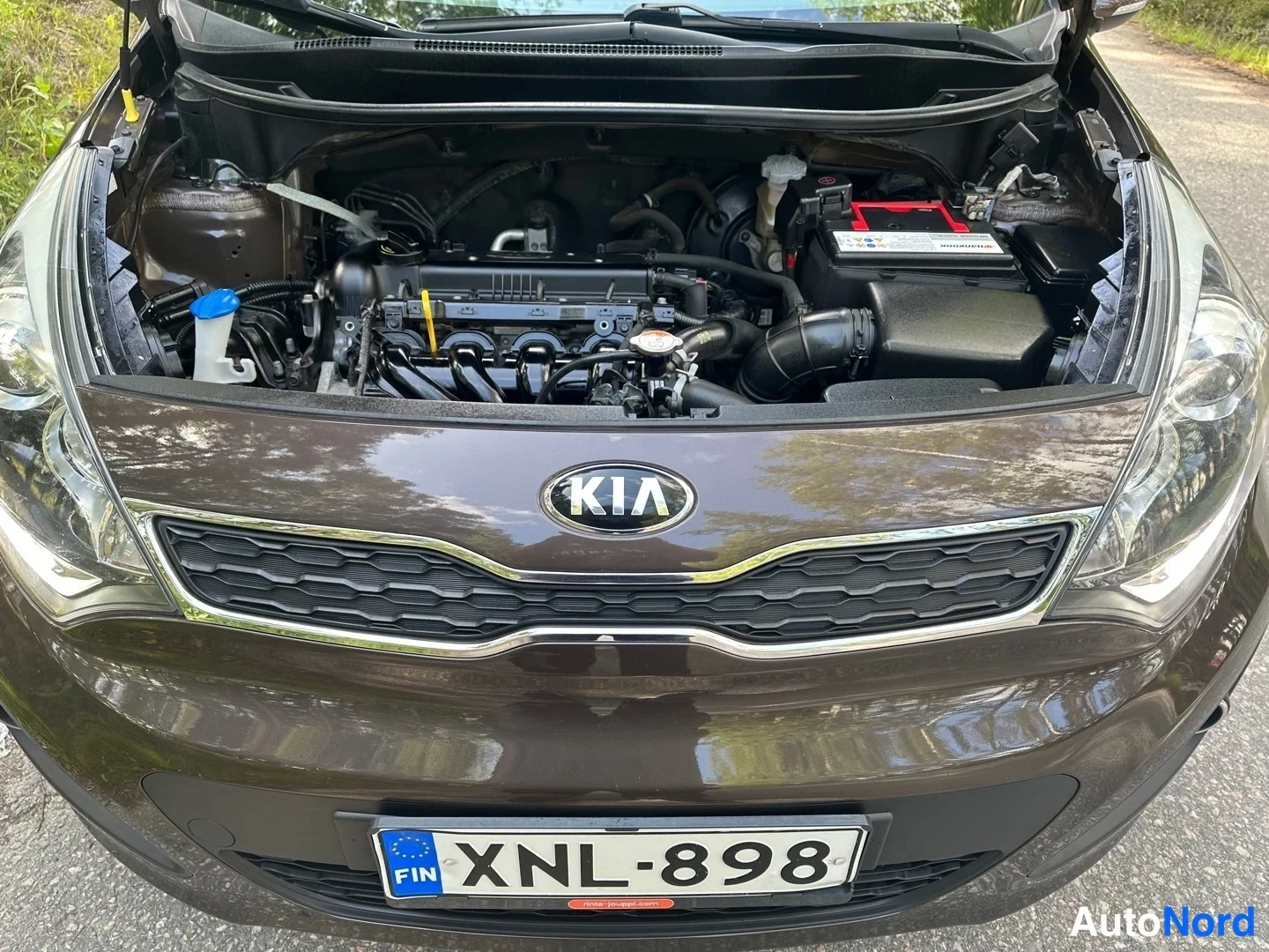 Brown Kia Rio 2015, front, photo 3