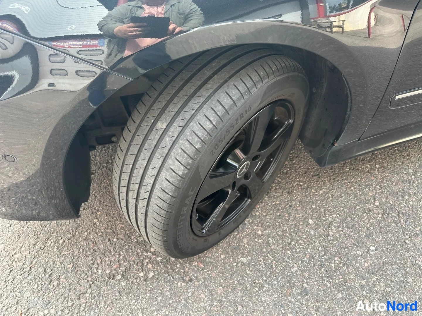 Black Mercedes-Benz B 170 2009, side, photo 11