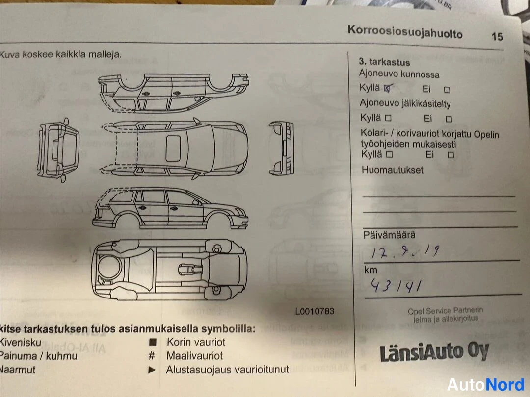 Blue Opel Astra 2016, photo 22