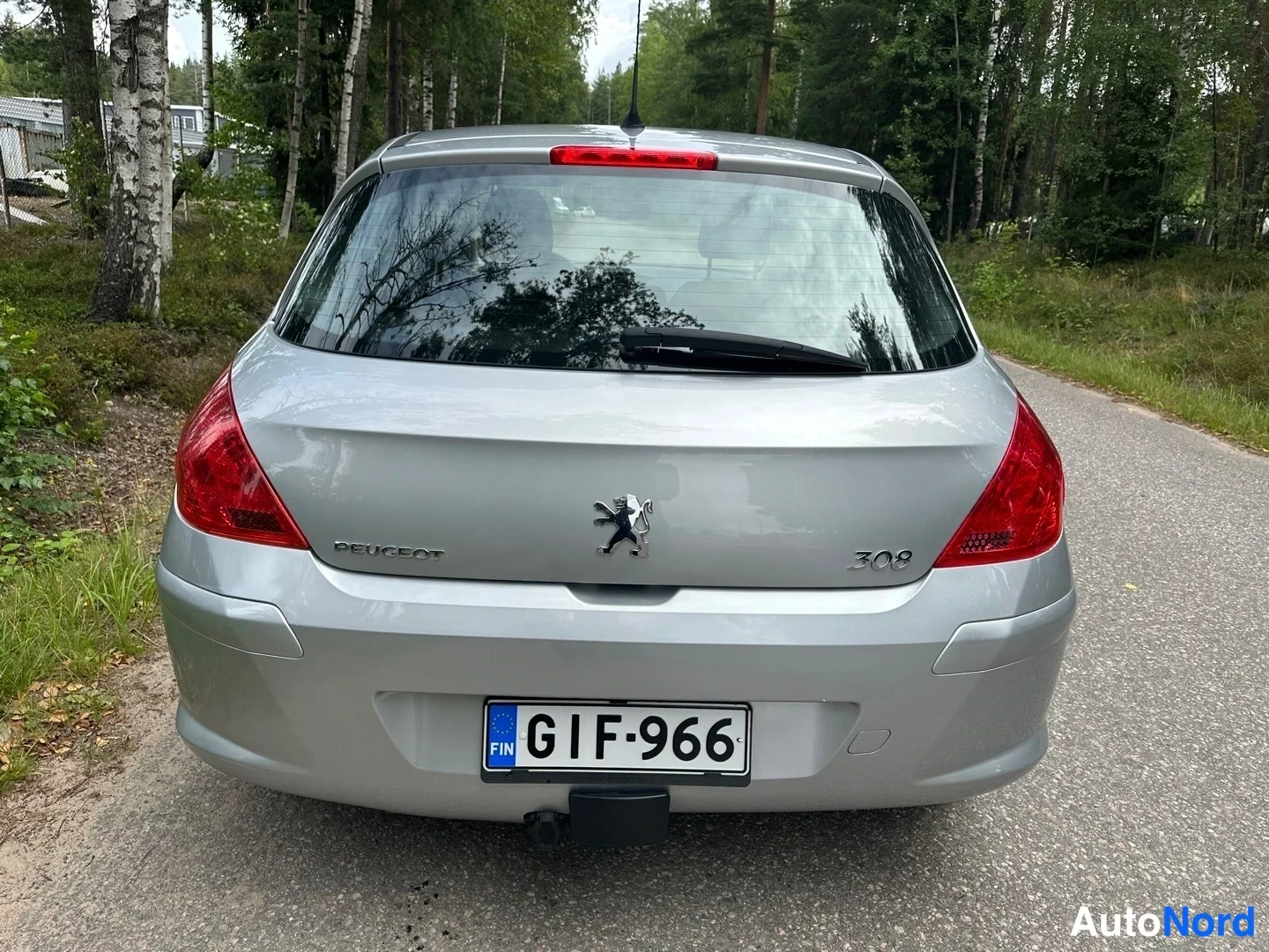 Silver Peugeot 308 2008, rear, photo 12