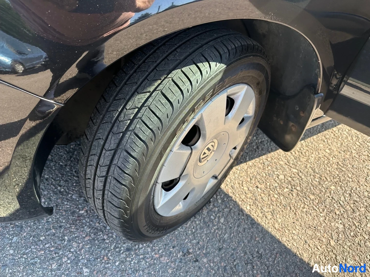 Black Volkswagen Polo 2007, detail, photo 12