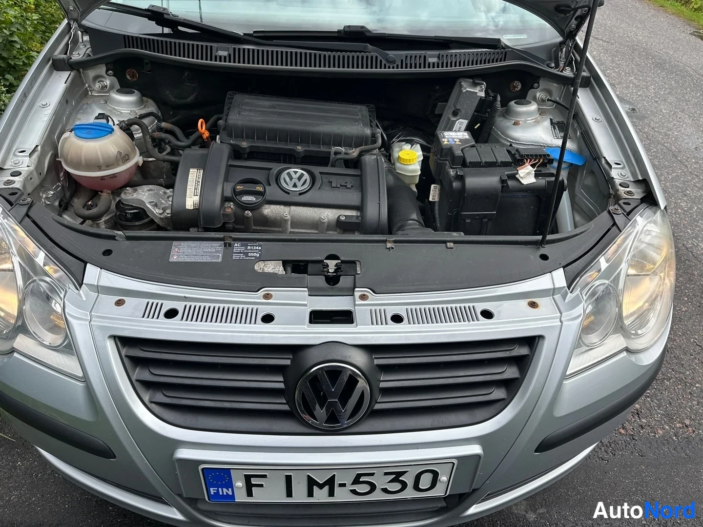 Silver Volkswagen Polo 2008, detail, photo 13