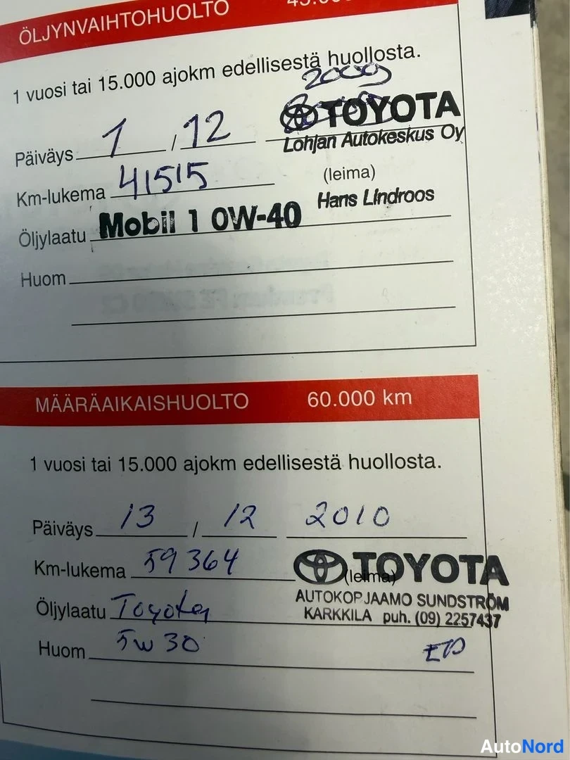 Ruskea Toyota Avensis 2007, kuva 23