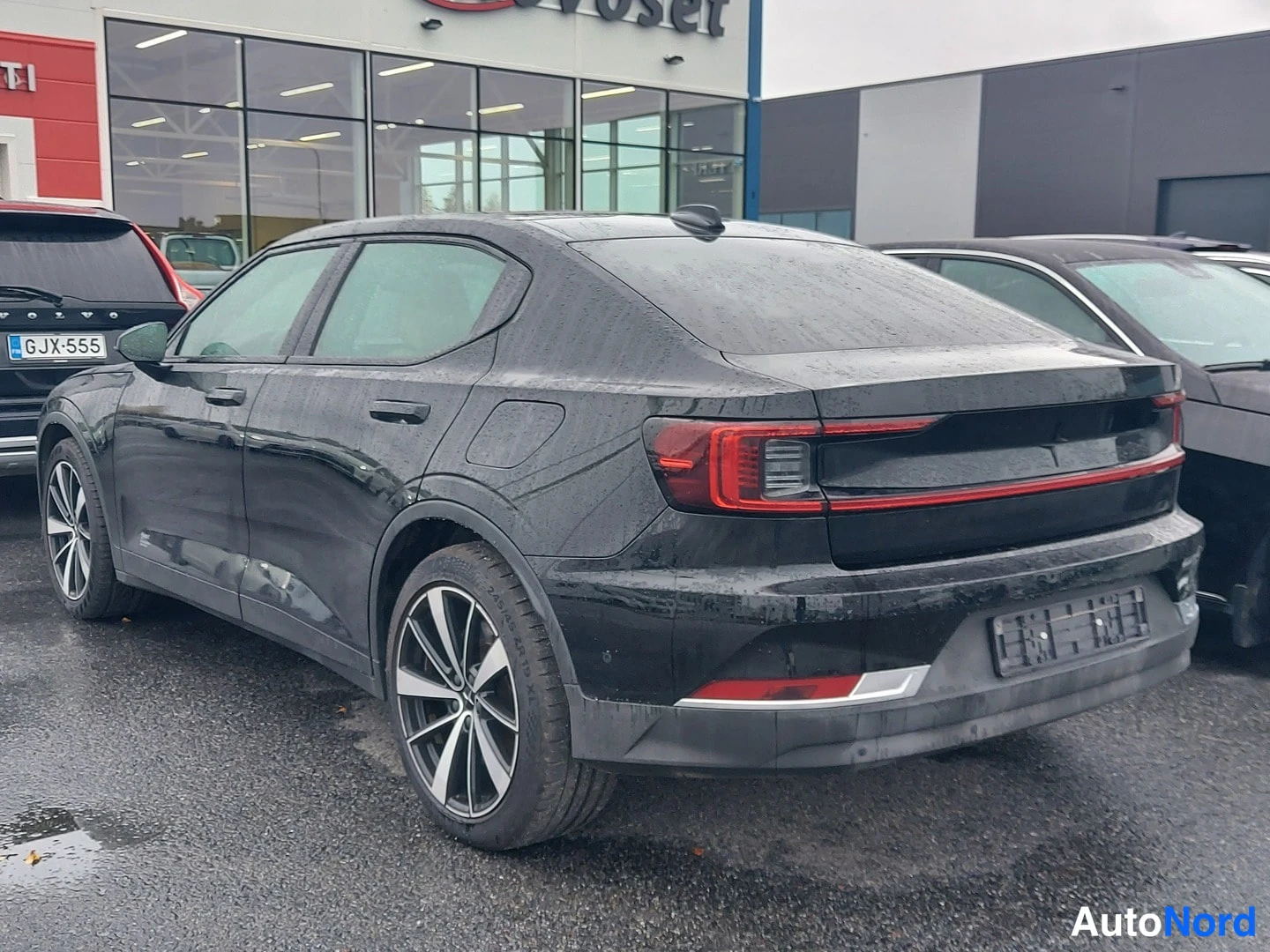 Black Polestar 2 2022, rear three-quarter, photo 3