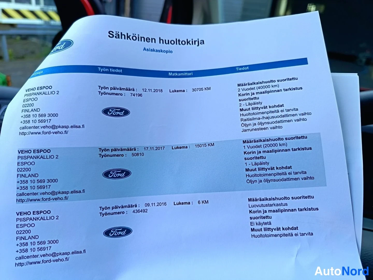 Punainen Ford C-Max 2017, kuva 27