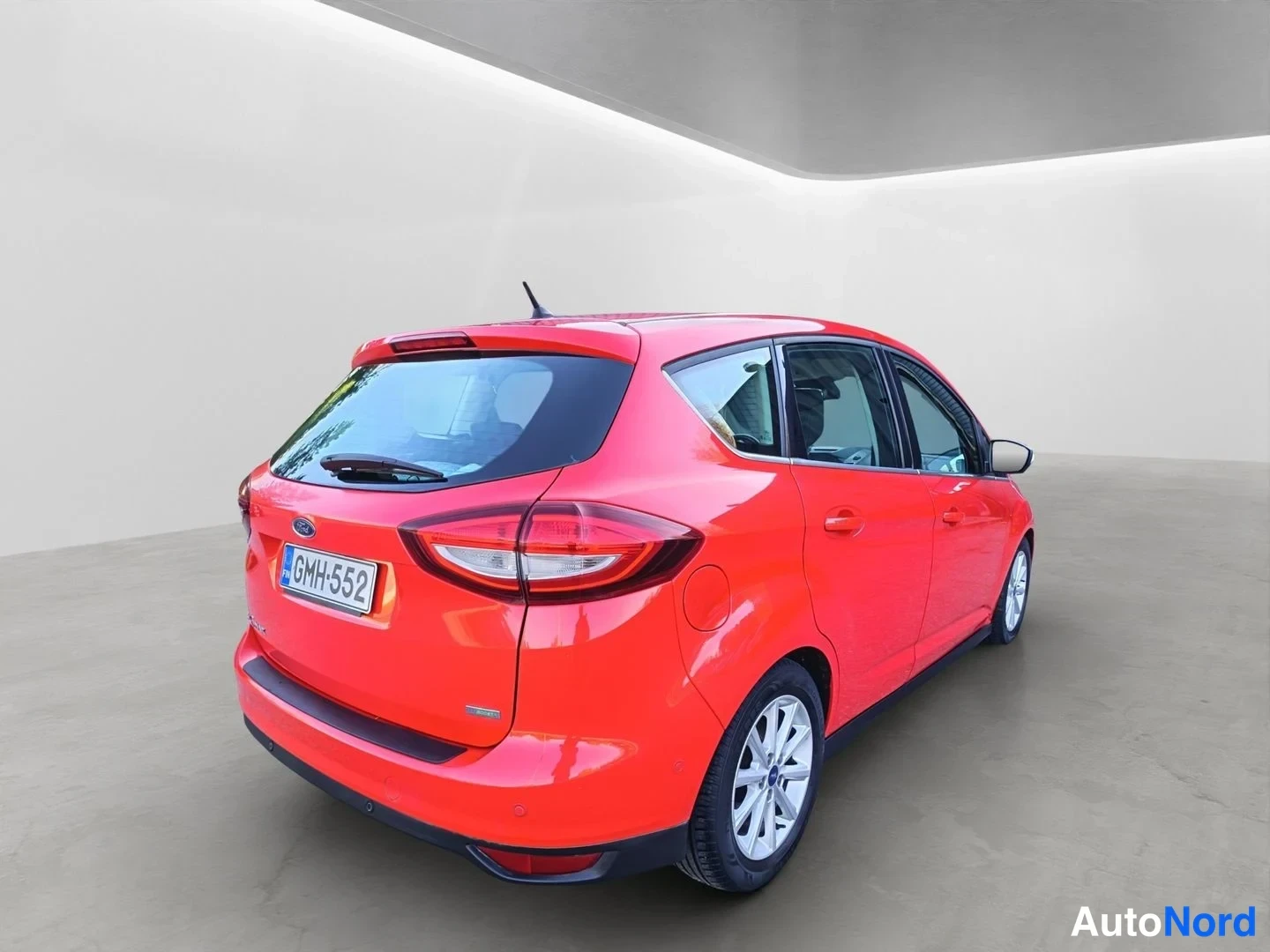 Punainen Ford C-Max 2017, takaviisto, kuva 6