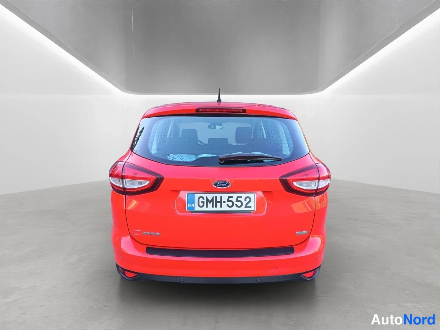 Punainen Ford C-Max 2017, takaa, kuva 7