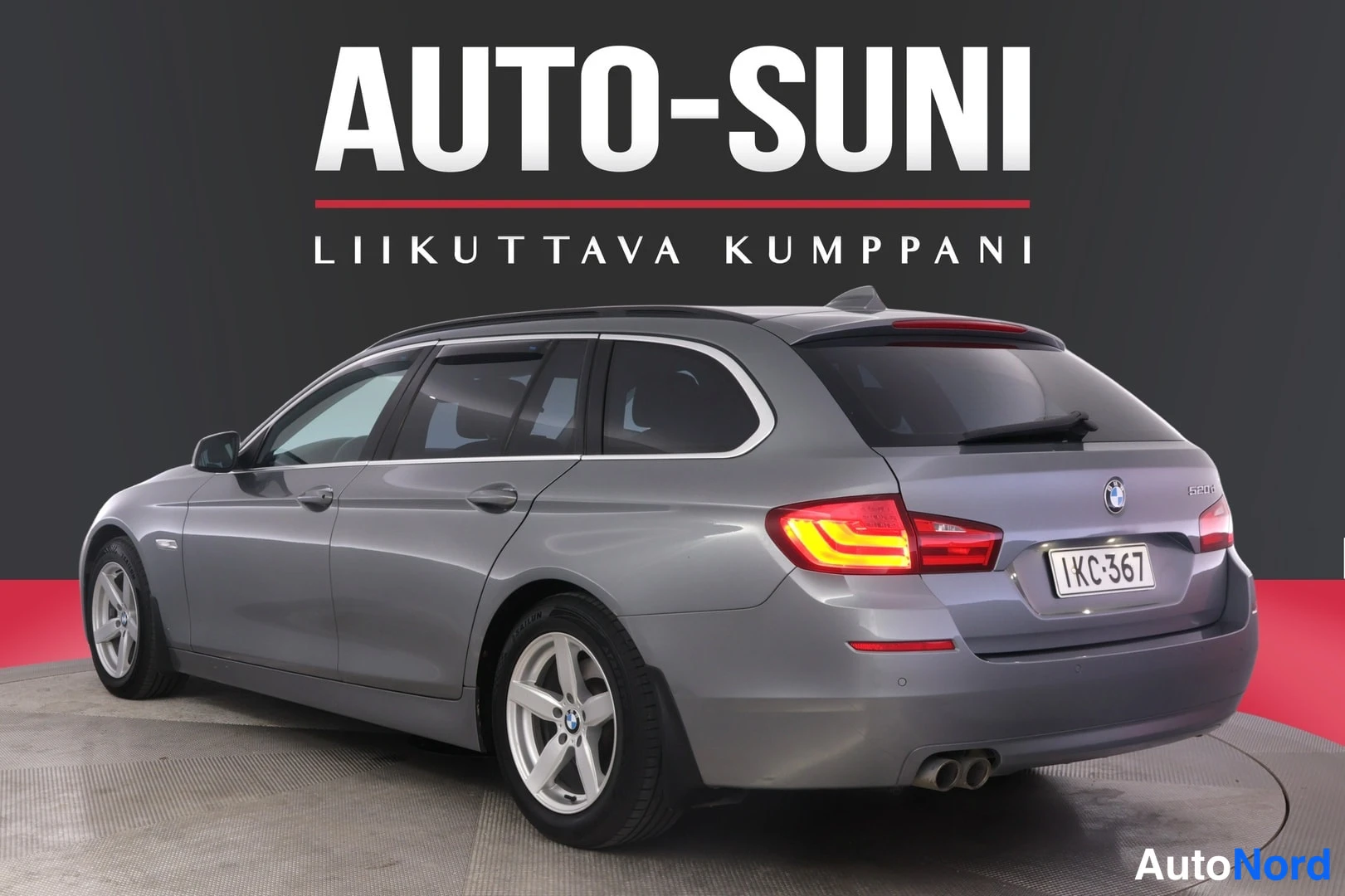 Hopea BMW 520d 2011, takaviisto, kuva 6
