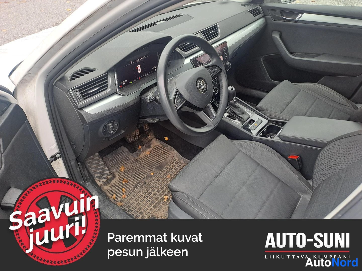Valkoinen Skoda Superb 2019, kuva 3