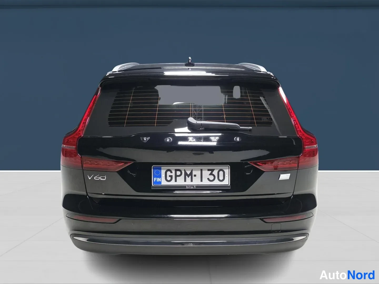 Black Volvo V60 2023, rear, photo 6
